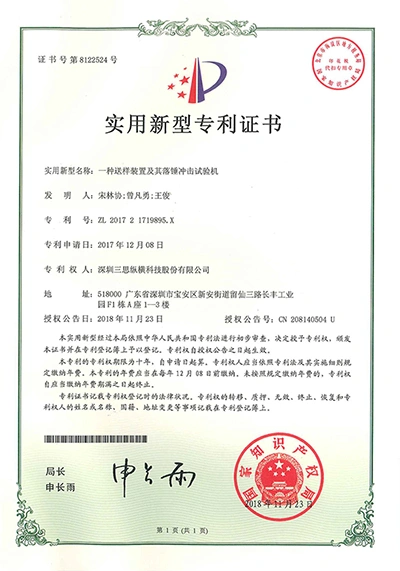 Patent Certificates